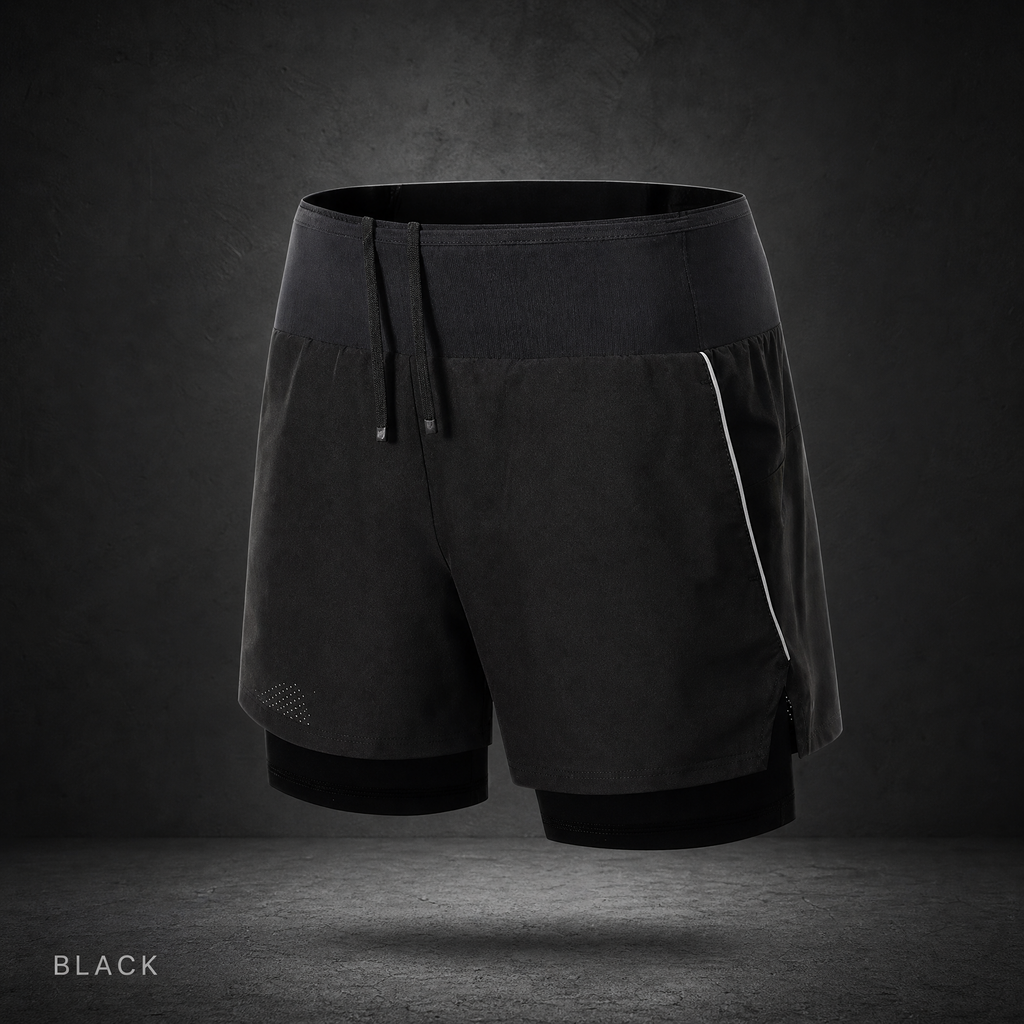 RunnerVault 2-in-1 Performance Shorts