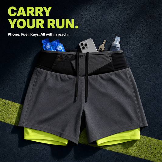RunnerVault 2-in-1 Performance Shorts
