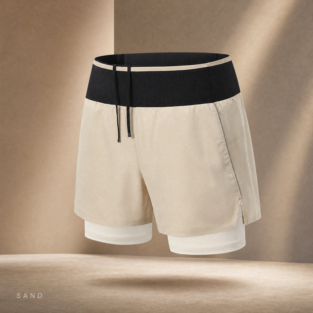 RunnerVault 2-in-1 Performance Shorts